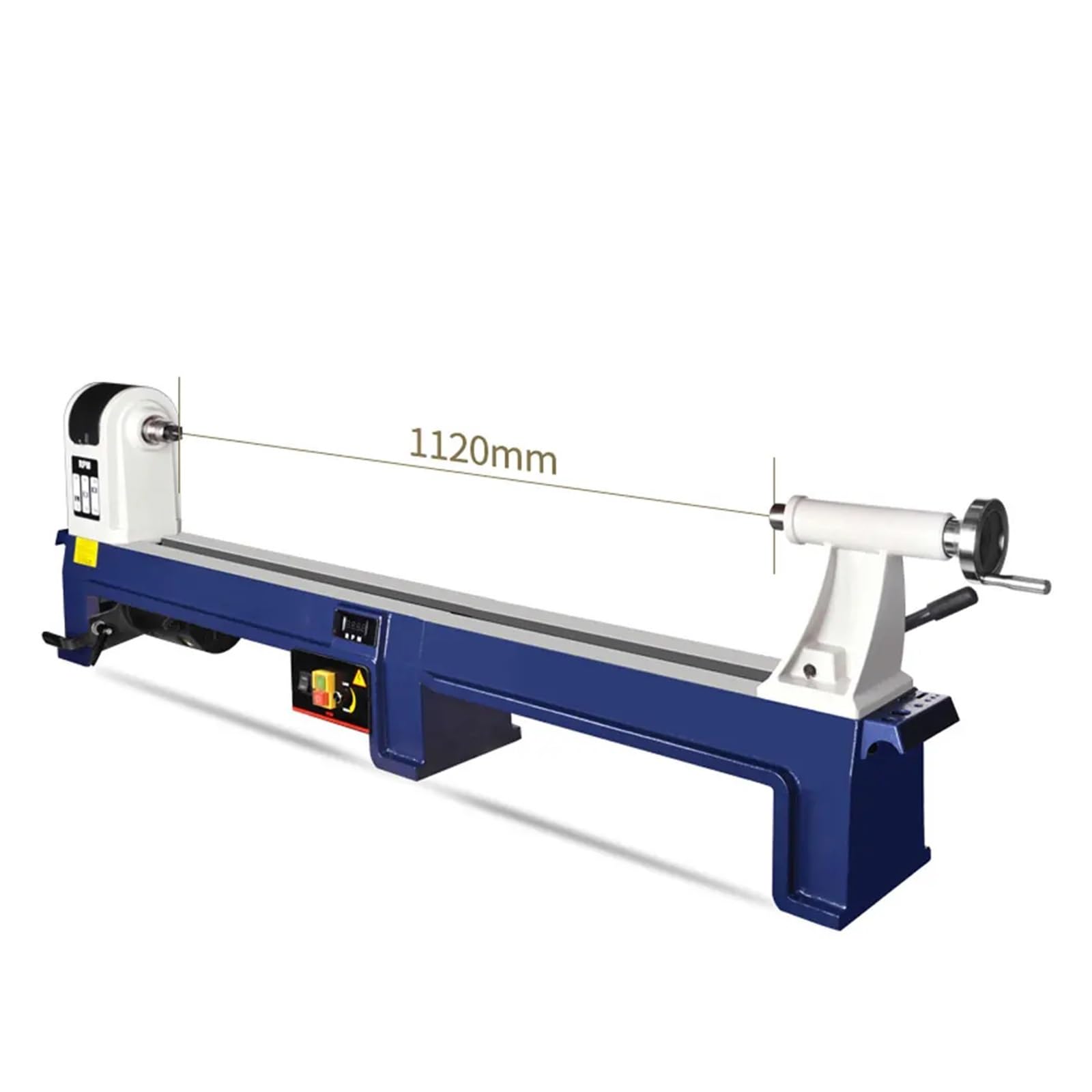 Torno De Carpintería 750 W Y 14 Pulgadas, Máquina Rotativa Multifunción For Hacer Bolígrafos, Minimáquina Bricolaje For El Hogar, 3550 RPM Pequeño y portátil