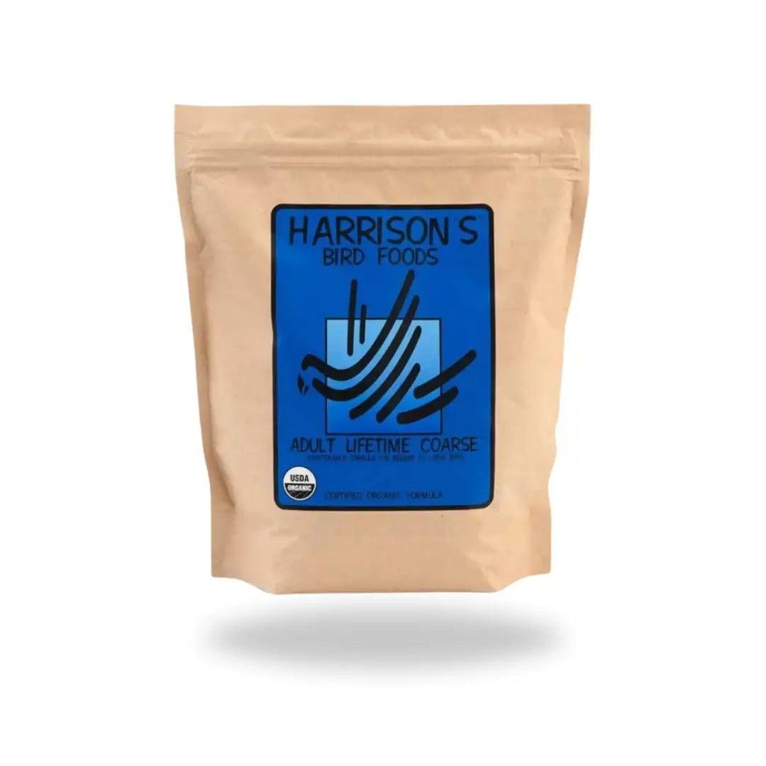 Pienso de Mantenimiento Harrison Grueso Lifetime COARSE para Loros 454 gr