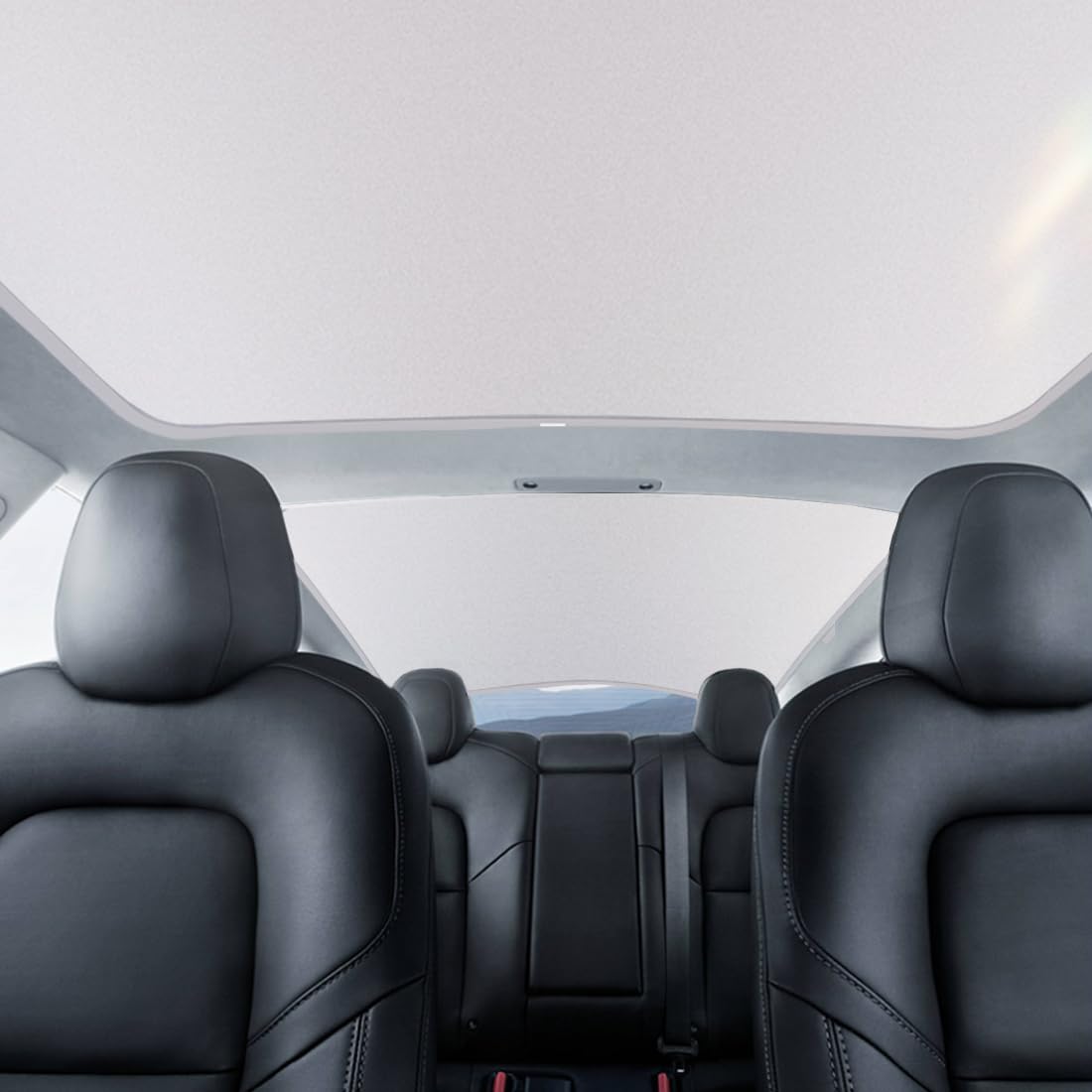 Amazon.co.jp: KEYOOG フロント&リア ガラスルーフサンシェードキット