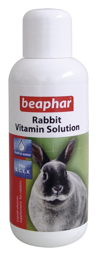Beaphar Multi Vitamin Solution for Rabbit 100 ml (Pack of 3)