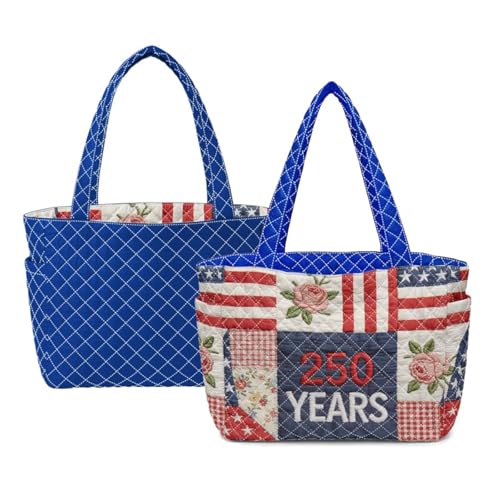 Bolso Tote Acolchado Reversible con Bolsillos Laterales miniatura 7