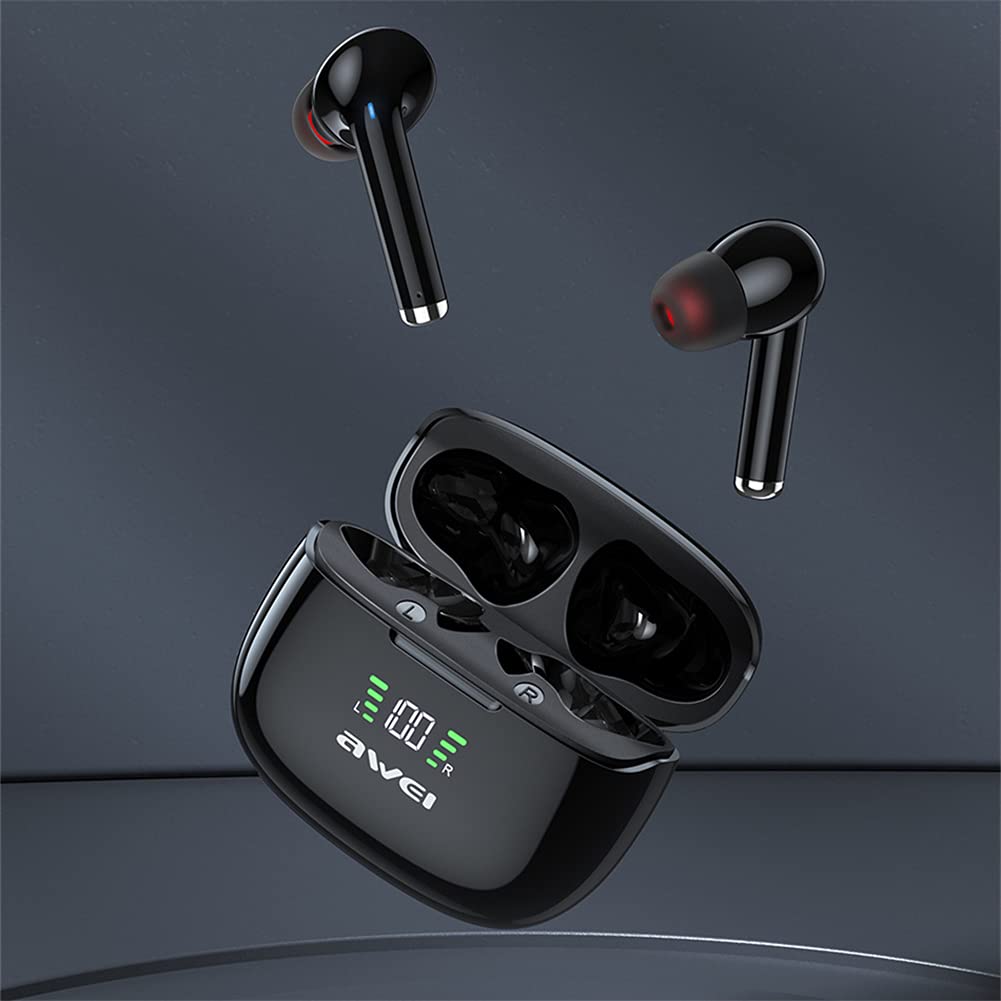 Prawdziwe bezprzewodowe słuchawki, słuchawki Surround Gaming Headset, 5.2 Słuchawki Bluetooth Słuchawki Słuchawki wbudowany MIC, do działania treningu siłowego