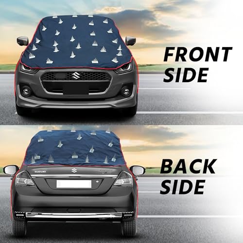 Image of AYSHU Water-Resistant Spike Car Cover for Audi S40 - Protects from Dogs, Monkeys, Dust, Sunlight & UV - Full Roof Universal Fit