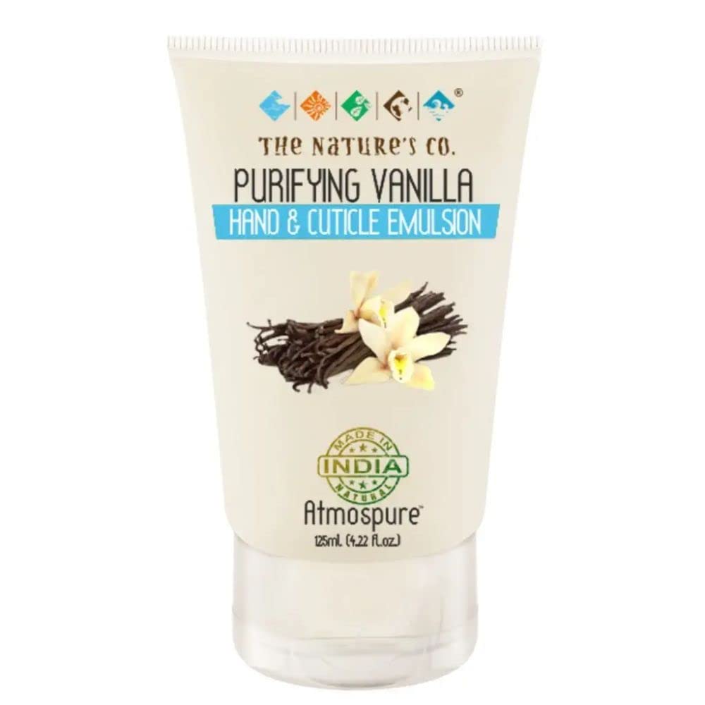 The Nature's Co Purifying Vanilla Hand & Cuticle Emulsion (125 Ml)
