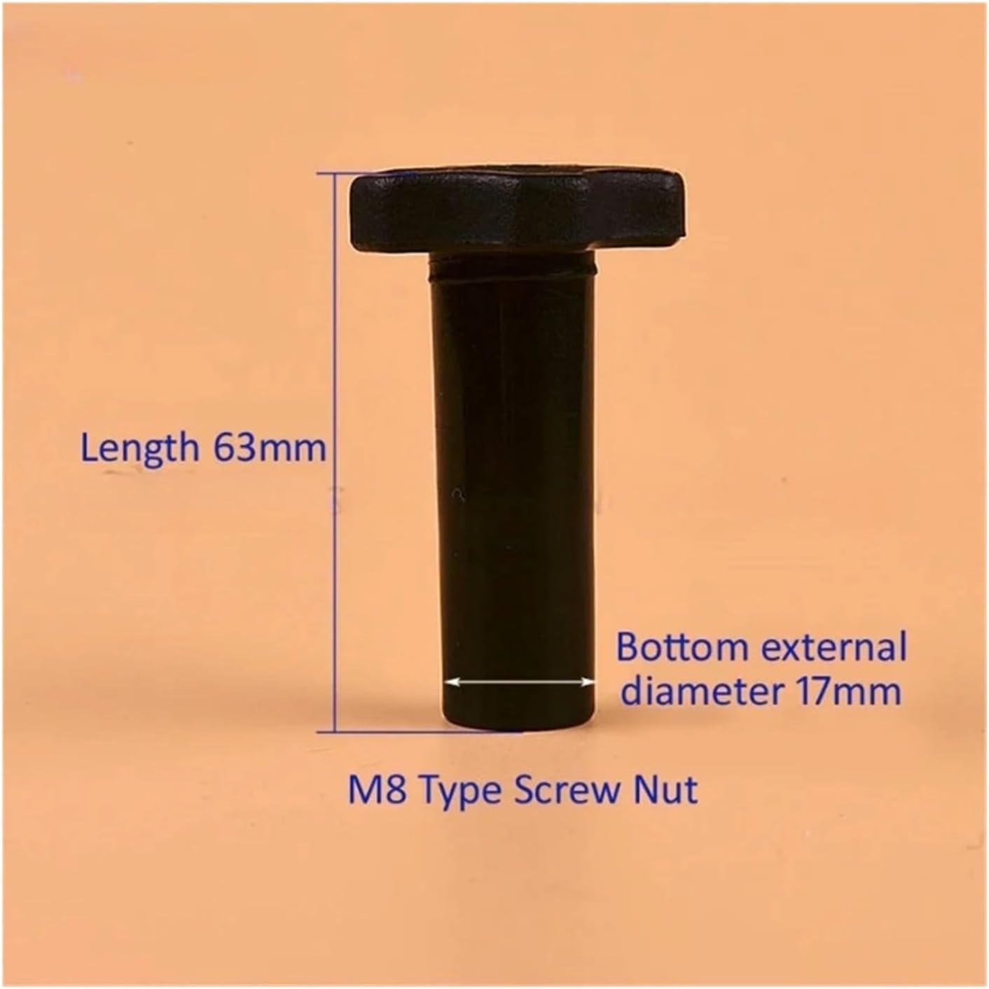 1 Fastening Screw ，Compatible for BQL Ice Cream Machine Spare Parts of Front Block Screw Nut Accessory Compatible for Soft Service Maker
