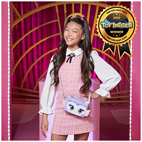 Purse Pets, Print Perfect Hoot Couture Owl, Interactive Pet Toy & Crossbody Kids Purse, over 30 Sounds & Reactions, Girls Shoulder Bag, Tween Gifts2