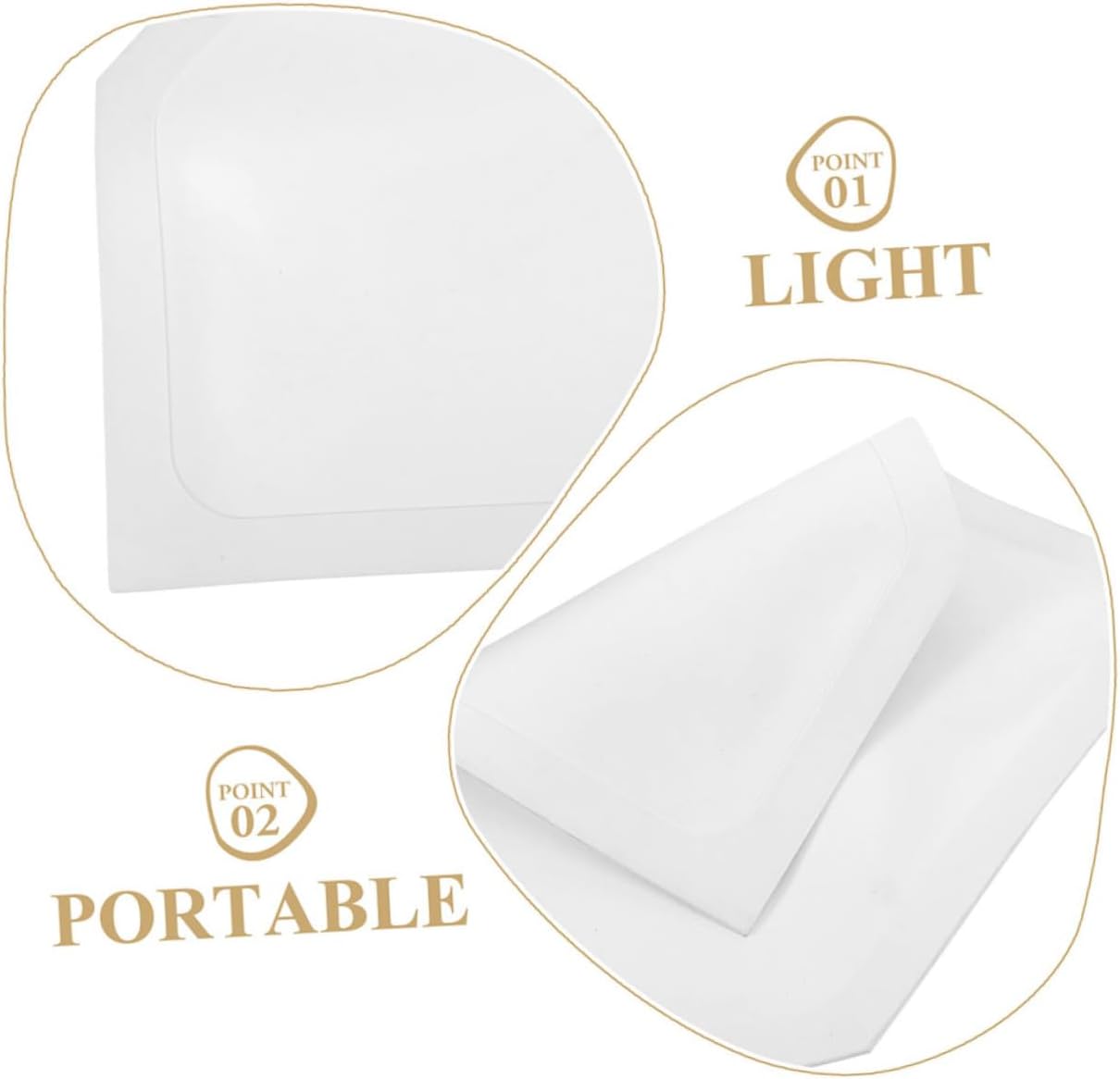 3Pcs Baseball Pitcher Mat Portable Training Plate for Home Plate Baseball Durable Weather Resistant Pitcher Marker Pads for Players of All Skill Levels