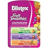Blistex Fruit Smoothies Lip Balm, (3) 0.10 oz. sticks, Pack of 12