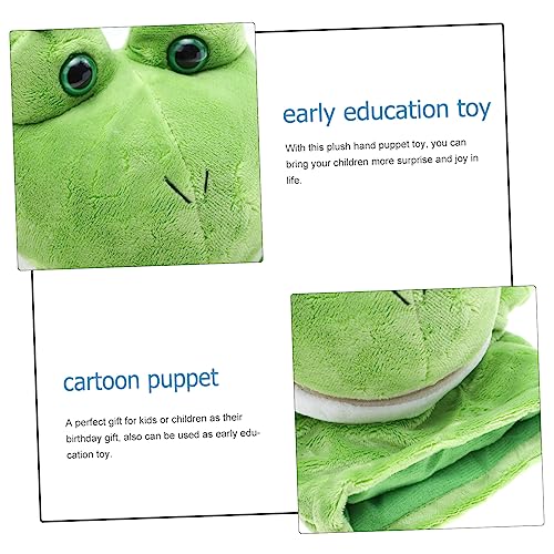 Toddmomy Brinquedos De Fantoche De Animais Sapos Fantoches Fantoche De Mão Teatro De Fantoches Brinq