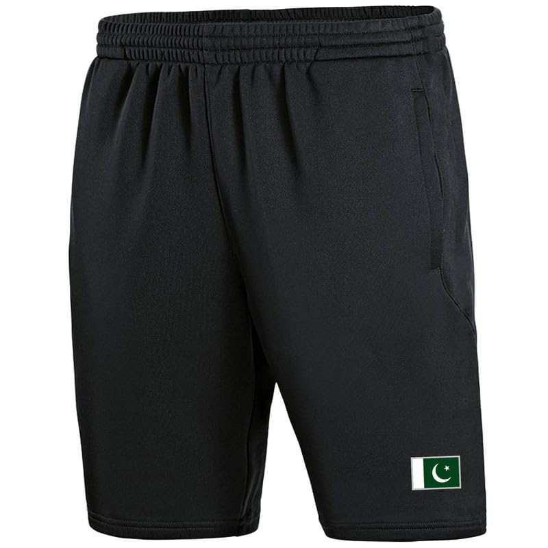 Short Pakistan PK-82 Football Noir idéal pour vos matchs de l'été