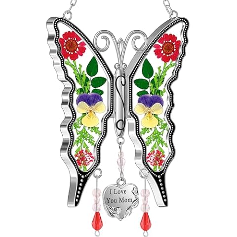 KY&BOSAM Butterfly Suncatcher Gift for Mum Cover