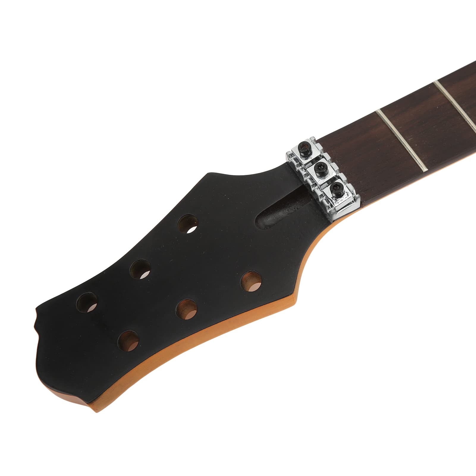CHICIRIS Manico per Chitarra, Tastiera per Chitarra Elettrica in Legno d'acero con 24 Tasti per Utenti e Baritono