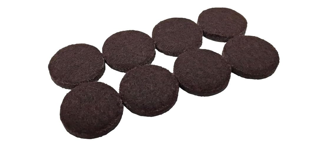 Étiquette surface feutre protection Berger matériel 9425 marron pour mobilier x46