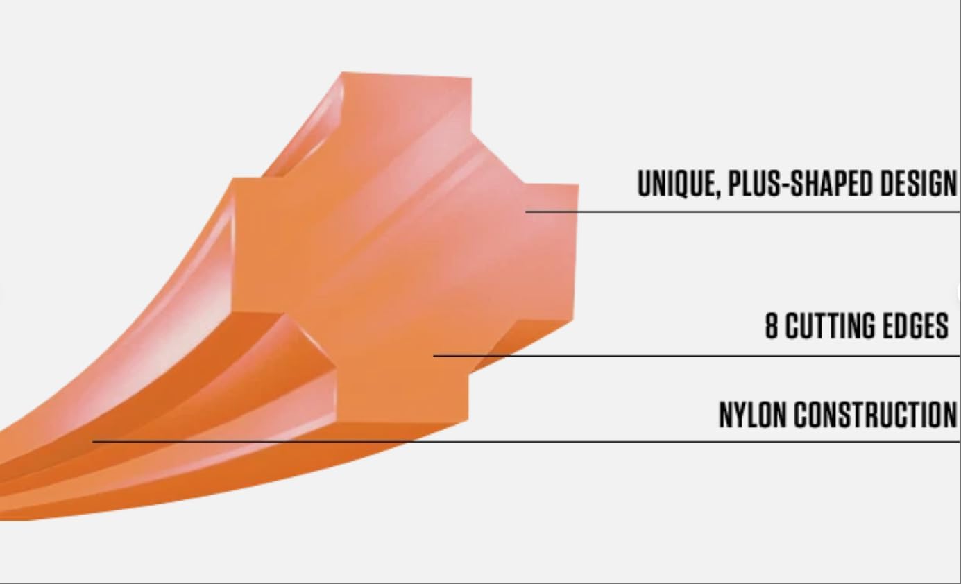 CROSSFIRE LINE .095 DIAMETER 5LB SPOOL 316095053, Replacement for ECHO OEM