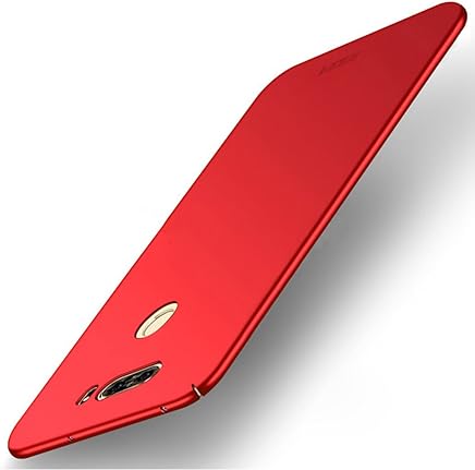 Funda LG V30 - BCIT LG V30 Carcasa [Ultra-Delgado] [Ligera] Anti-rasgu?os Estuche para LG V30 - Rojo