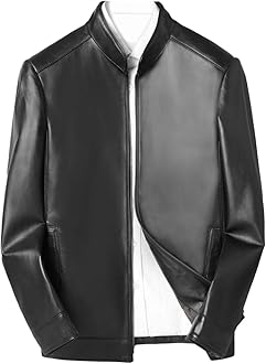 JINLUN ライダースジャケット 未使用 JINLUN シングルライダースジャケット 本革 レディースジャケット