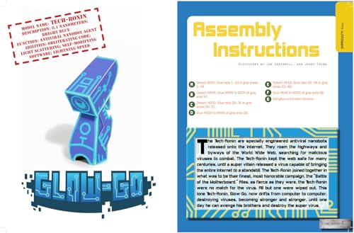 Papertoy Glowbots: 46 Glowing Robots You Can Make Yourself!