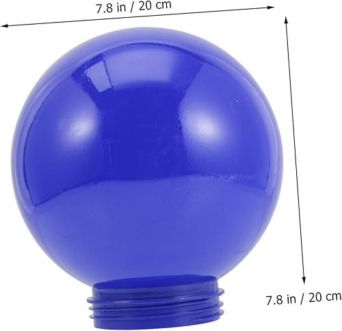 Miniatura 4 de Pantalla de globo de repuesto, pantalla de cristal, lámpara colgante de cúpula, postes de luz para lámpara exterior, pantalla de repuesto pequeña,