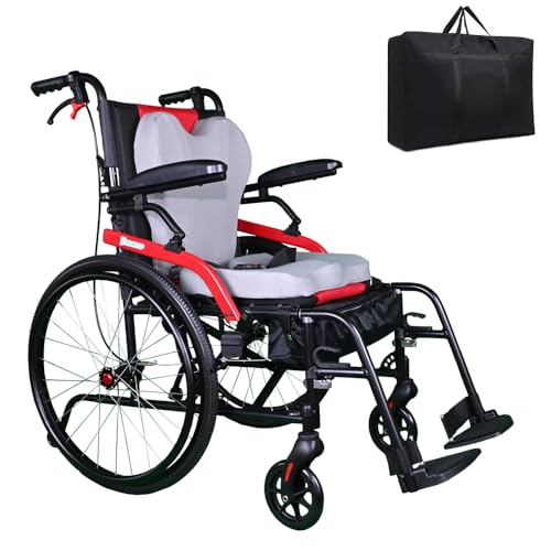 PNOMSP 14lb Magnesium Lightweight Wheelchair