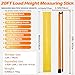 20FT Load Height Measuring Stick, Imperial & Metric Measurement Sticks for Trucks, Car Hauler, Trailer, RV, Retractable Truck Height Stick with Carrying Bag