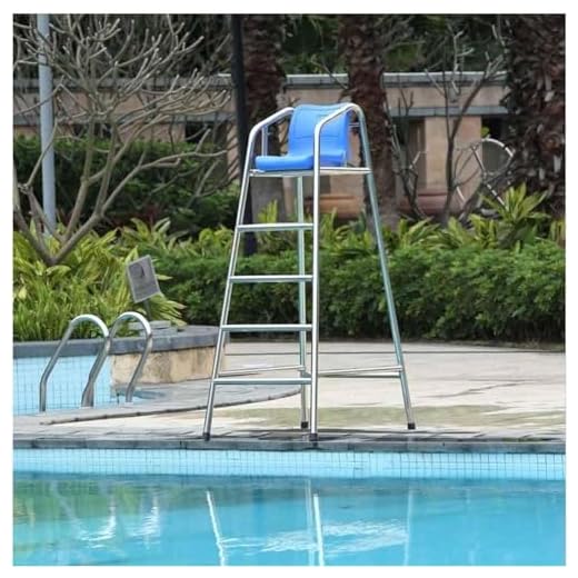 YEHOZZ Heavy Duty Lifeguard Chair with Umbrella Hole