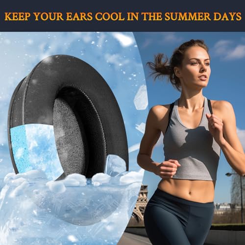 Image of SOULWIT Earpads Replacement for Sennheiser HD280 /HD280-13 /HD280-Pro /HD281 /HMD280 /HMD280 Pro /HMD280-13 /HMD281 /HMD281 Pro Headphones, Ear Pads Cushions with Noise Isolation Foam - HD280 CG Black