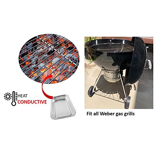 Rejilla Parrillera Doble para Weber 22 Pulgadas Acero miniatura 7