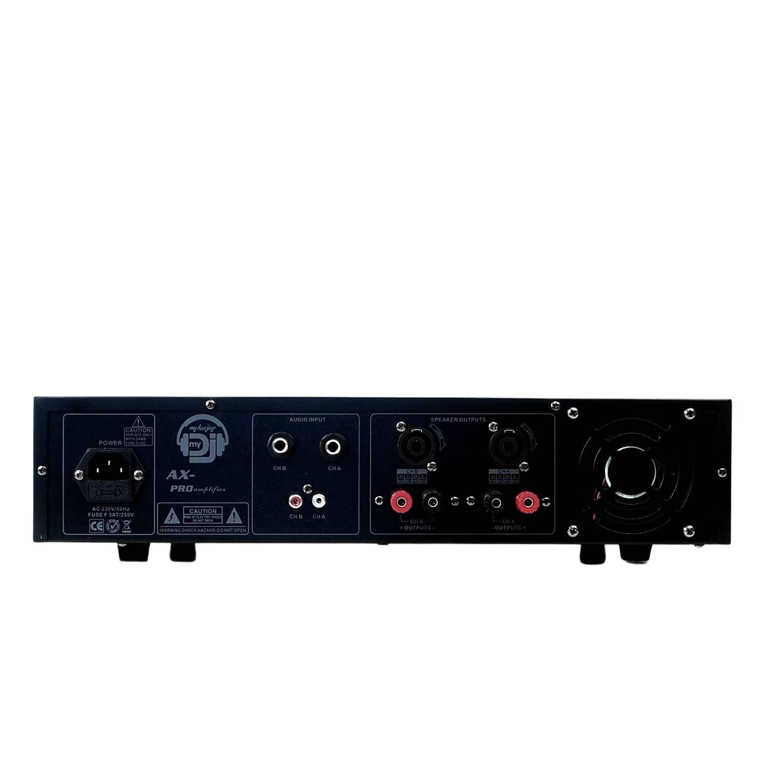 Amplificateur sono 2 x 1000W MY DEEJAY AX-2000 MyDj + table de mixage Dj SONO MIX800 Ibiza