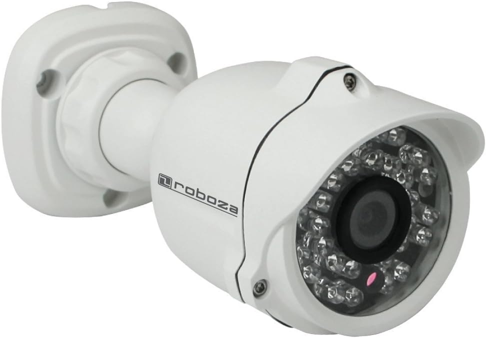 Full HD Security Camera, 1080P, IP66 Outdoor Mini Bullet, Night Vision, Installed Over Coax, Works with Any AHD DVR (Cable, DVR is not Included) (Roboza VHD-FB2)