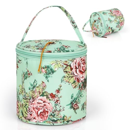 Katech Small Yarn Storage Case Empty Round Yarn...