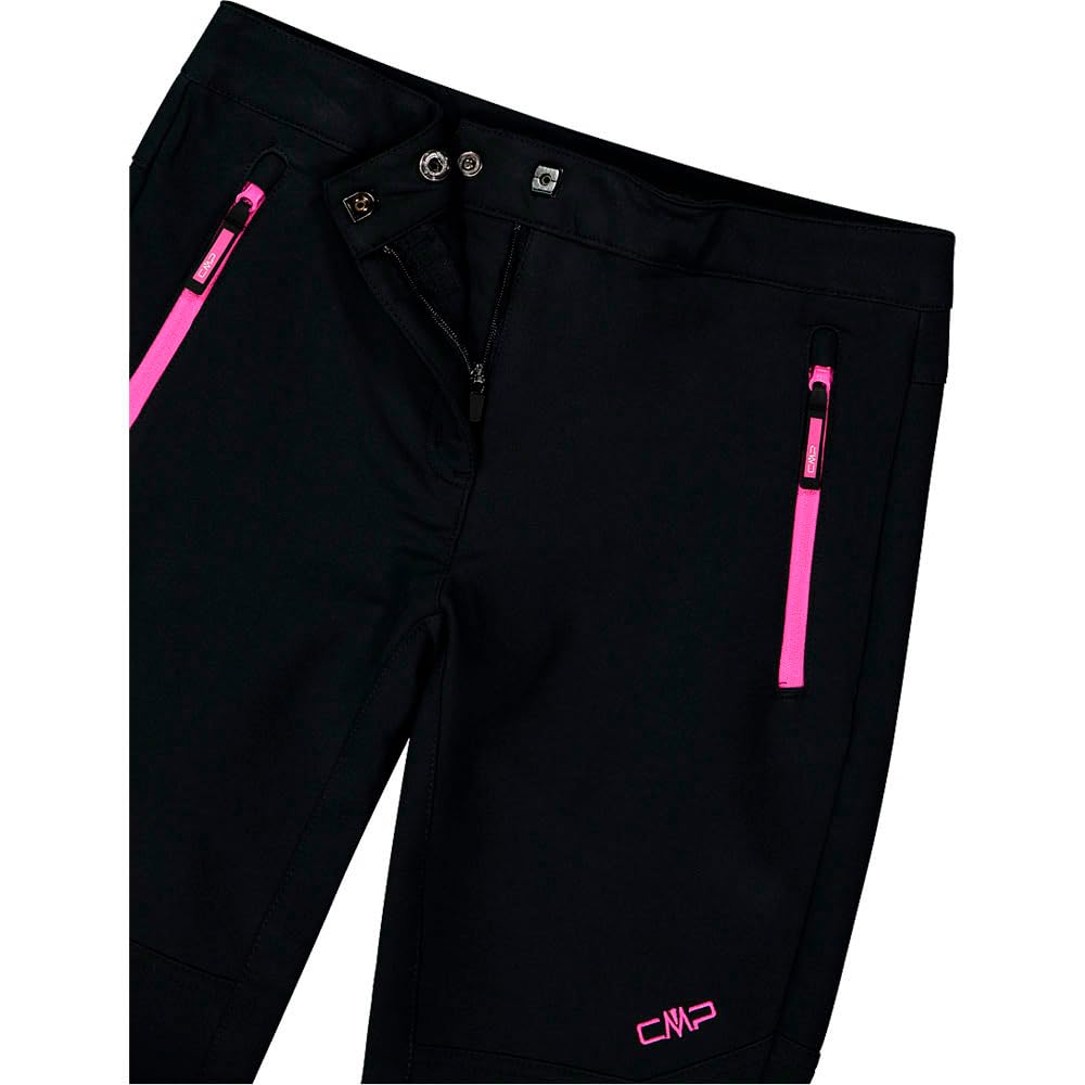 CMP - Pantaloni Lunghi da Bambina Elasticizzati, Pants Unisex - Bambini e Ragazzi
