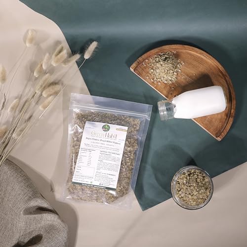 Image of GreenHabit Bajra Flakes - Nutritious and Gluten-Free Pearl millet Poha Cereal - High Fiber Breakfast Vegan (Bajra Flakes, 1 kg)