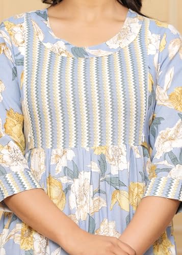 Image of Jikonet Women's Maternity Kurti for Feeding Zippers (VJK)