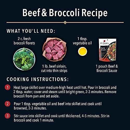 P.F. Chang's Beef and Broccoli Sauce 8 oz (Pack of 6)