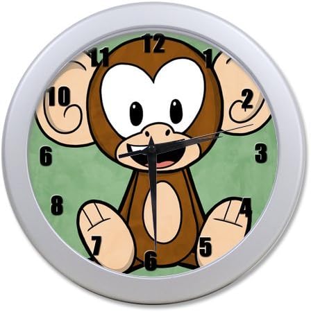Hot Selling New Stylish Fashion Modern Cool Design Orangutan Monkey Apes Elegant Wall Clock Home Decor