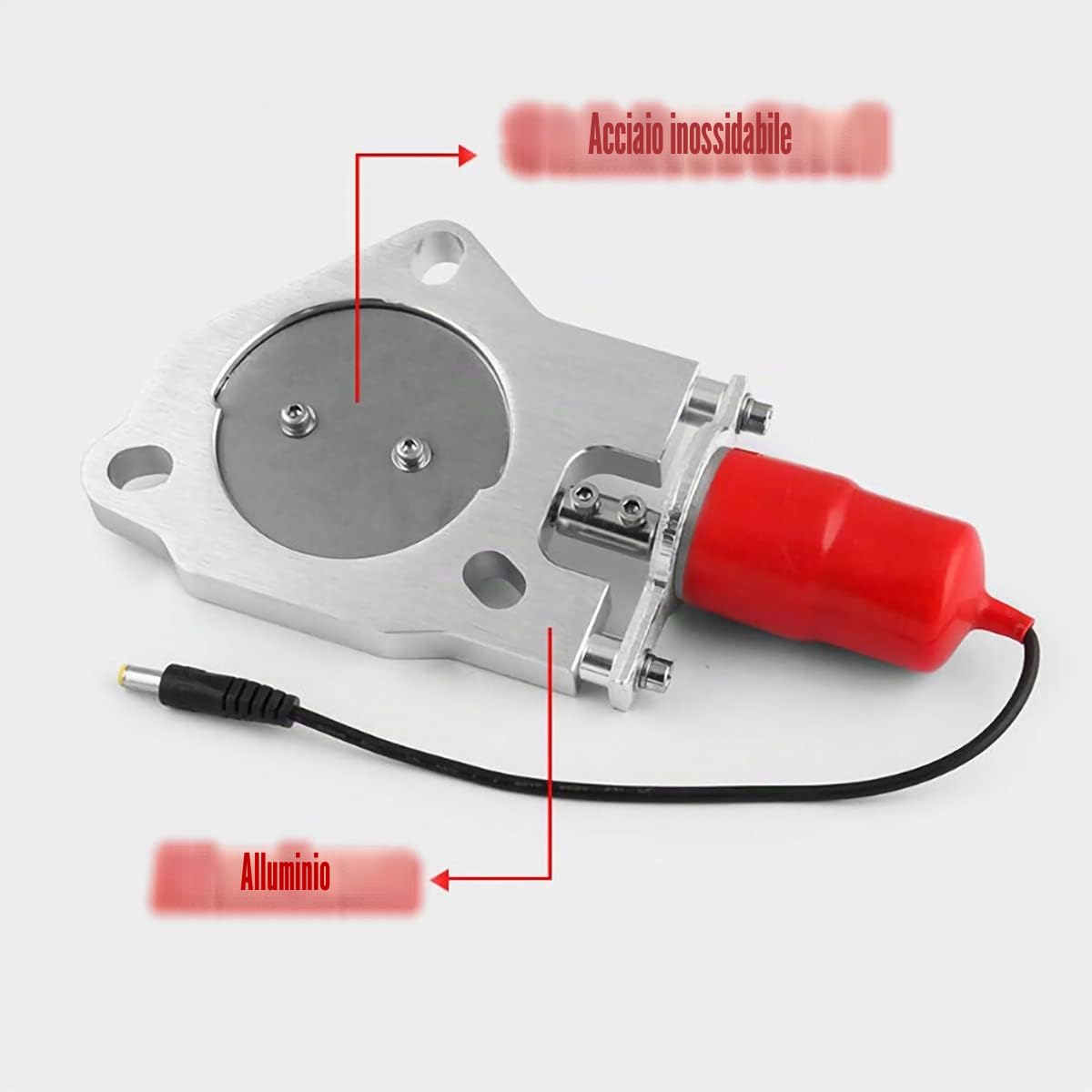 Valvola di controllo di scarico elettrico universale 2.0"/50 mm, motore valvola di taglio, sistema di scarico con telecomando
