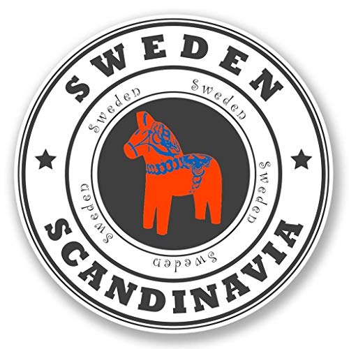 Sweden Scandinavia Round Metal 0.75" Lapel Pin Hat Shirt Pin Tie Tack Pinback2