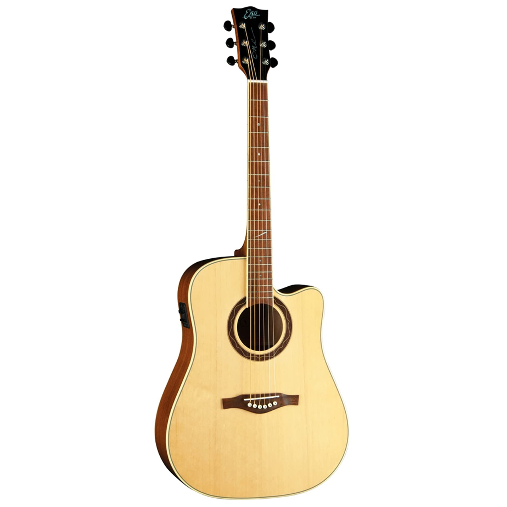 EKO GUITARS ONE D150CE Natural Chitarra Acustica Elettrificata Fishman Presys II Mogano Scala 650mm