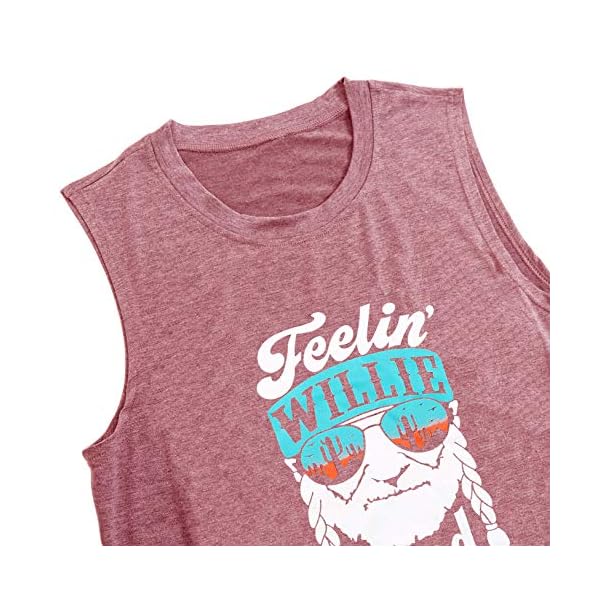 BASCIHOUSE-Women-Tank-Top-Letter-Printed-Shirt-Funny-Graphic-Tee-Summer-Casual-Sleeveless-Vest-Tops Women Tank Top Letter Printed Shirt Funny Graphic Tee Summer Casual Sleeveless Vest Tops (Pink, Medium)
