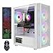 STGAubron Gaming PC Computer Desktop, AMD Ryzen 5 5500 up to 4.2GHz, GeForce RTX 2060 Super 8G,16G DDR4, 1T SSD, WiFi 6 5G & BT 5.2, RGB Fan x4, Windows 11 Home