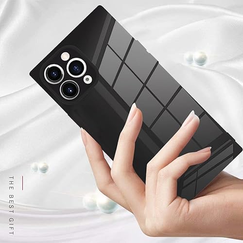 Miniatura 5 de LSL Compatible con iPhone 11 Pro Max, funda cuadrada de poliuretano termoplástico suave, anticaídas, antiarañazos, absorción de golpes, funda