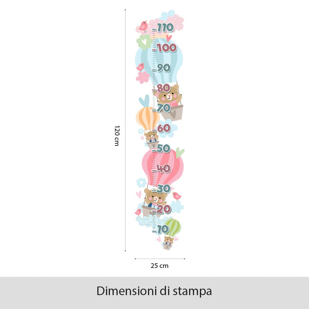 kina, UVB01503 Meters Children Wall Decoration in Transparent PVC Wall Stickers, Size 25x120, Colour Metro, Model 37 - Image 2