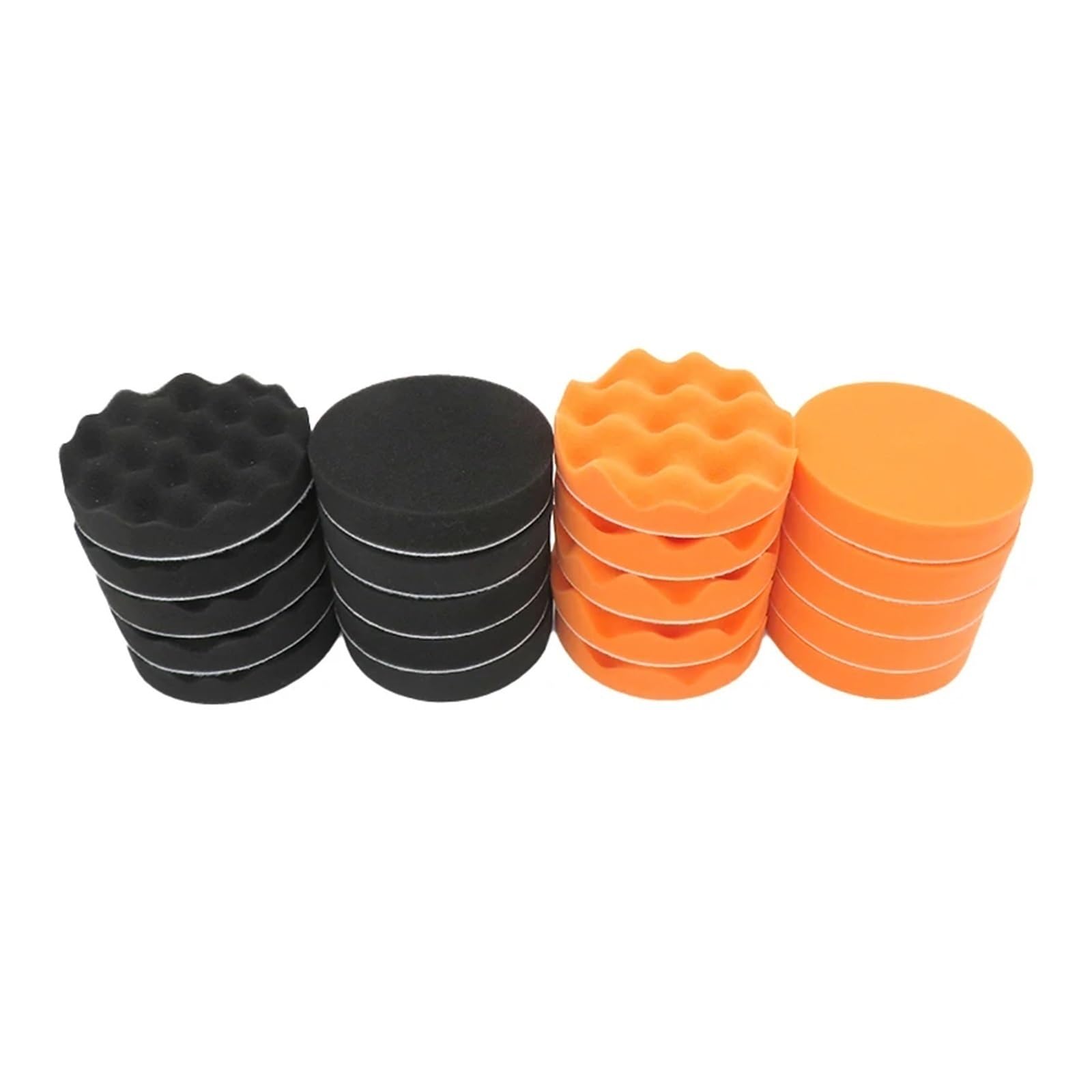 10/20 szt. polerskich gąbek 5-calowa płyta podkładowa gąbka 125 mm zestaw tarcz tnących do polerowania i woskowania samochodu(20Pcs Mixed)