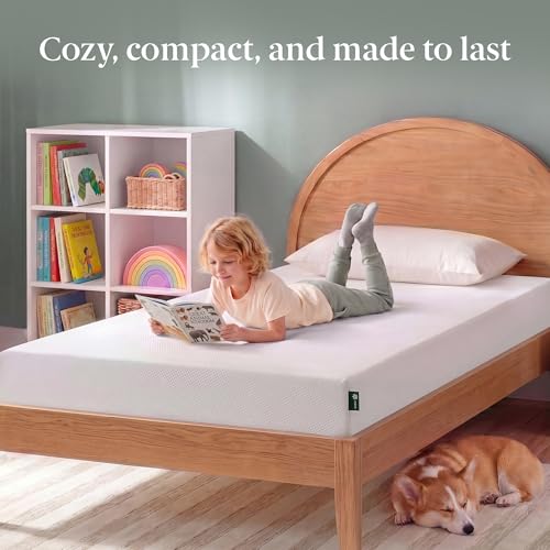Image of Zinus 5 Inch Twin Green Tea Memory Foam Mattress, Medium Firm Feel | Pressure-Relieving Comfort & Full-Body Support, Naturally Fresh, CertiPUR-US & OEKO-TEX Certified Safe Materials