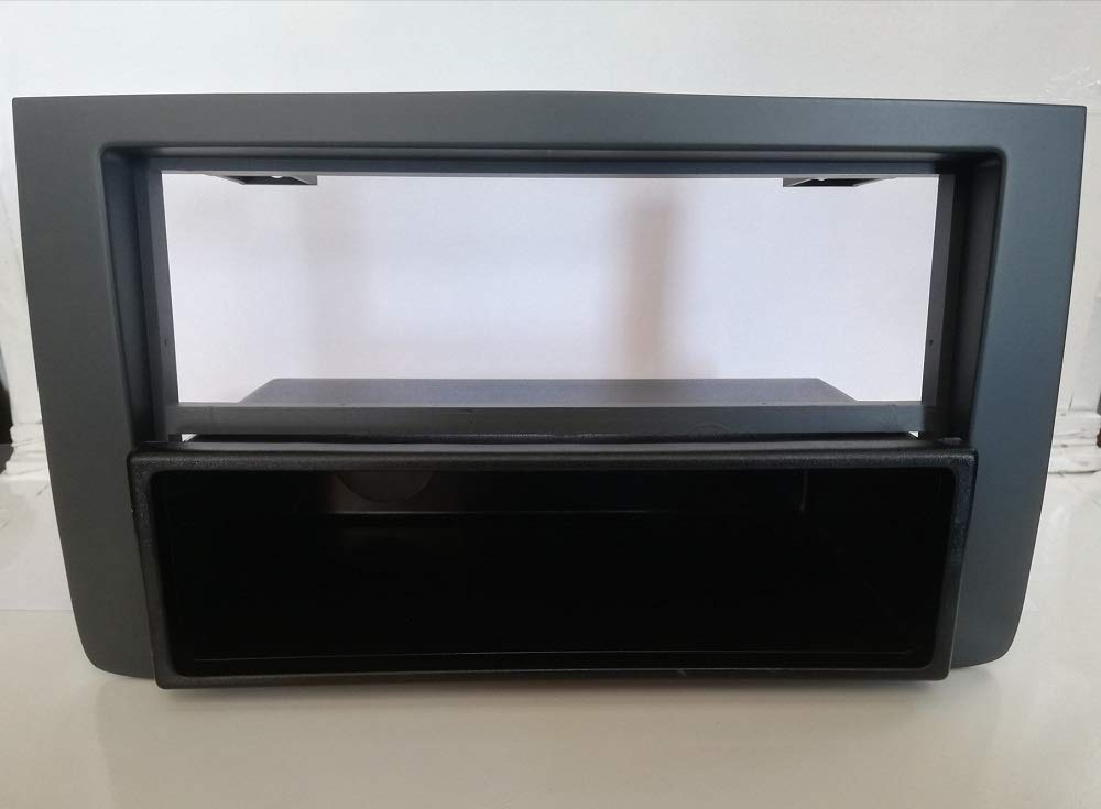 Mascherina Autoradio Stereo 2 iso per Lancia Musa 2005 Idea 2003 + cassetto grigio MS102