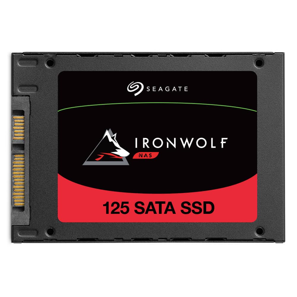 Seagate IronWolf 125 SSD, 2TB, NAS, Internal SSD, 2.5 Inch, SATA