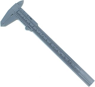 Low Cost Plastic Vernier Caliper for Guitar Luthier Repair Shop mm & inch 150mm