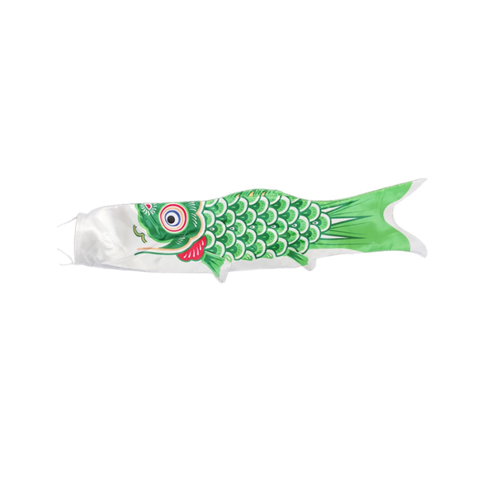 Amazon | WeiLaiKeQi 屋外装飾用のカラフルな鯉のぼり, 緑 