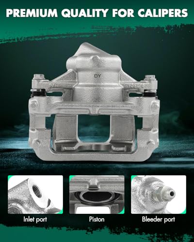 Image of SCITOO 18B5066 Rear Left Disc Brake Caliper Assembly w /Bracket for Dodge for Sprinter 2500,for Freightliner for Sprinter 2500,for Mercedes-Benz for Sprinter /for Sprinter 2500