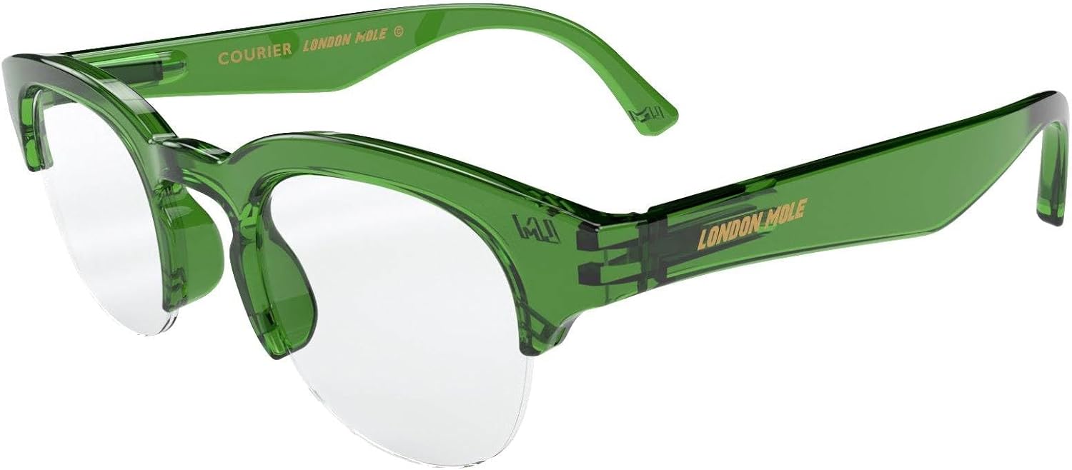 LONDON MOLE® Courier reading glasses | Modern vintage browline readers | Men’s Women’s Unisex | Spring hinges - Image 3